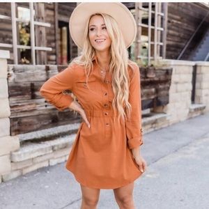 Pink Lily NWOT A Feeling Like This Dress